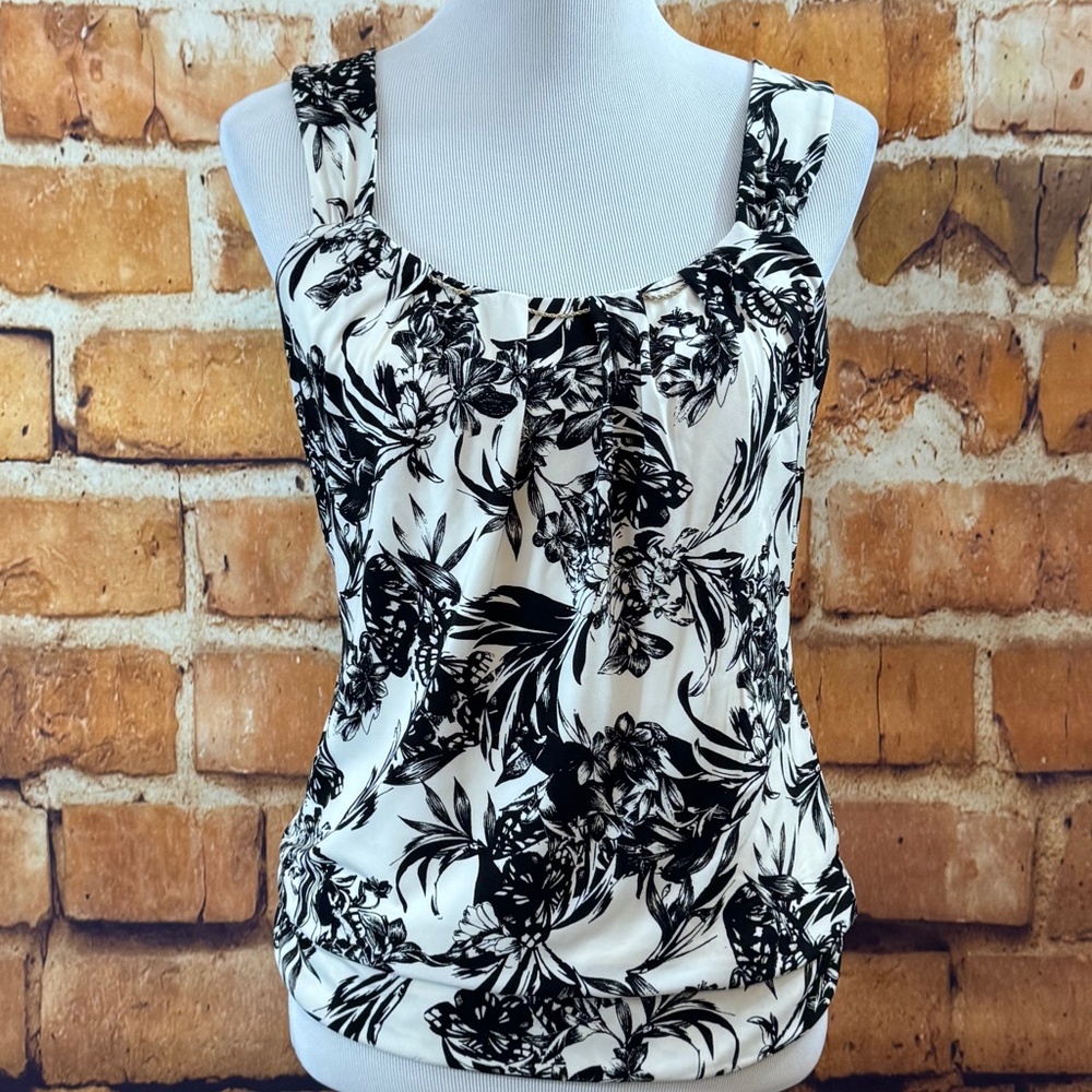WHBM Floral Tank Top
